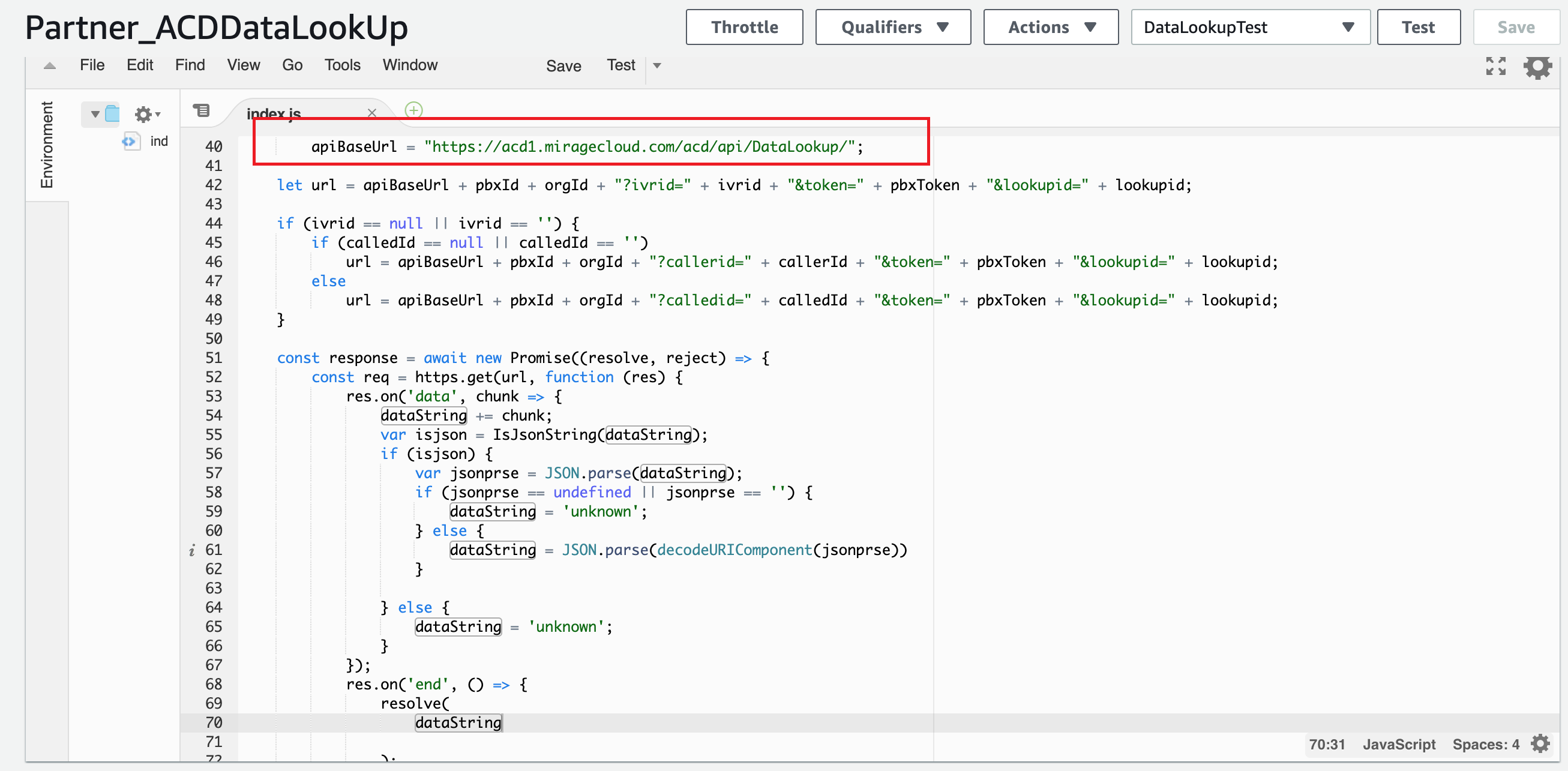Lambda_DataLookUp