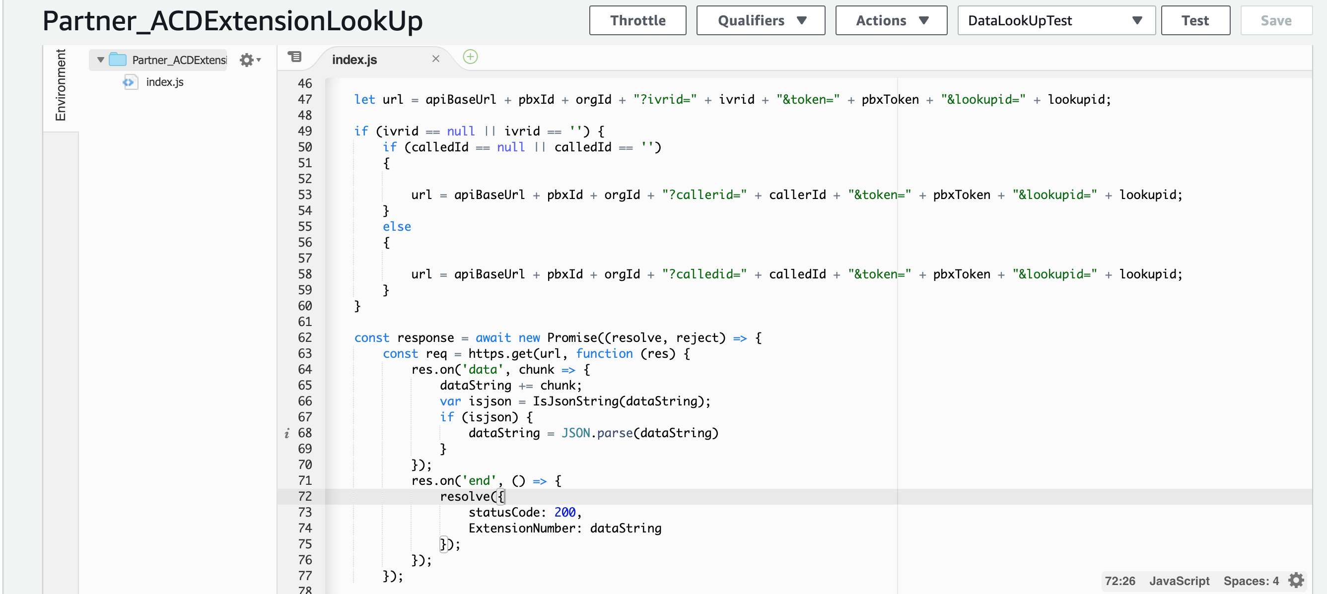lambda_ExtLookUp