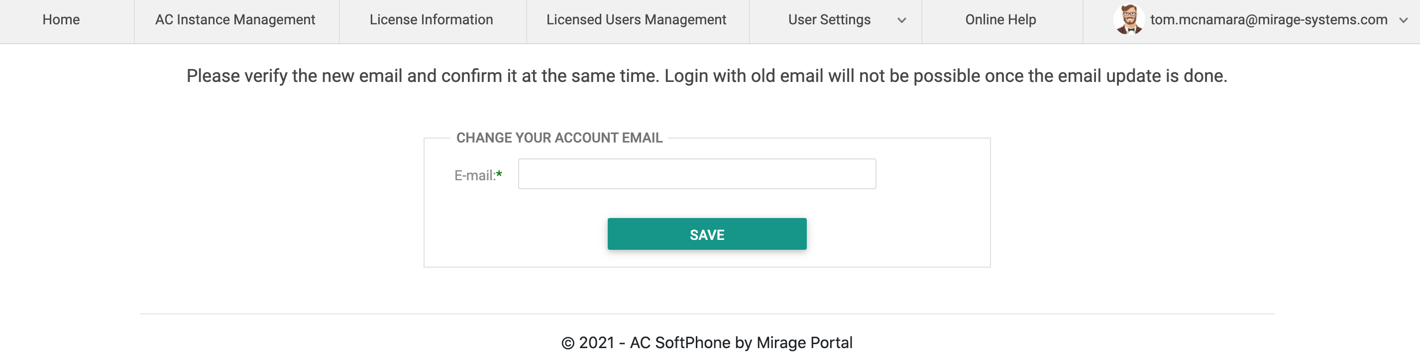 changeemail