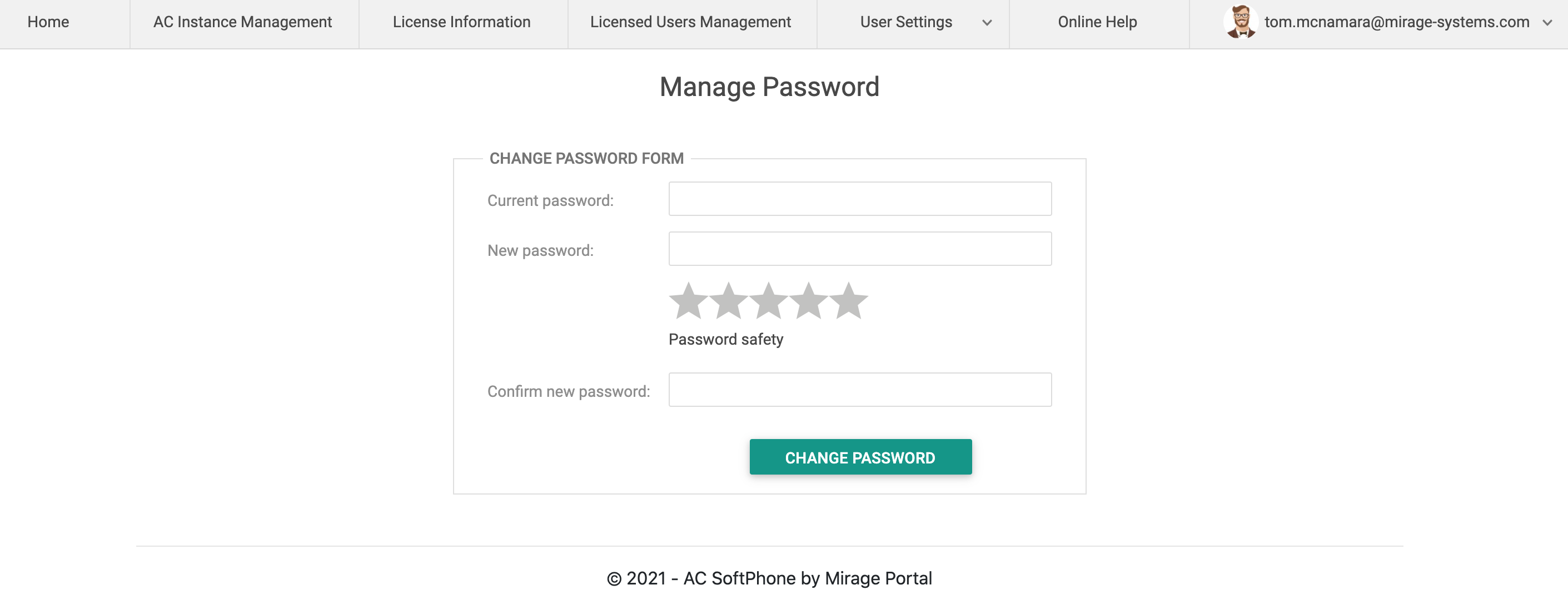 changepassword