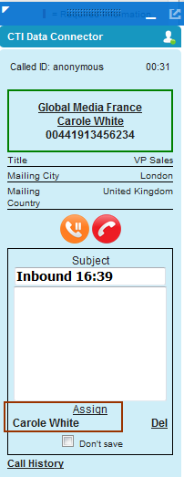 service cloud assign call-mod
