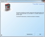 Screen - License Deactivation  