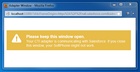 Pop-Up Window  