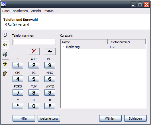 quick-dial