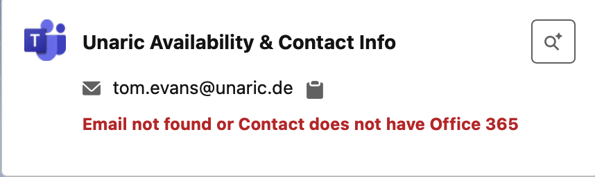 aci-email not found