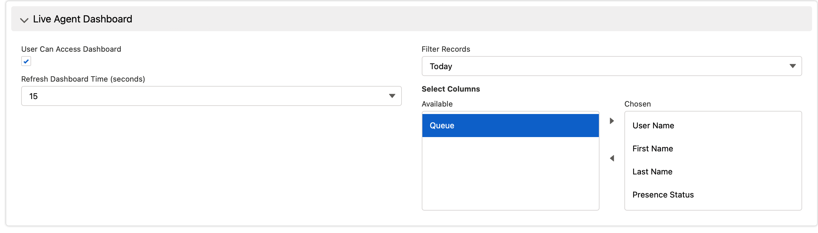 call center configuration-presence state3