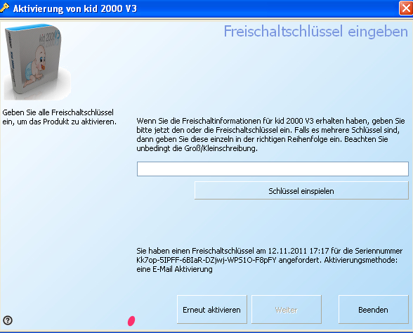 freischaltschluessel
