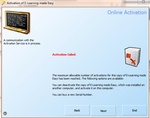 License locked and reactivation not possible