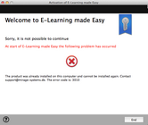 Example error screen - Icon Design 1 Example error screen - Icon Design 1