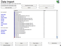 Dateinimport - Startdatei vlcportable.exe
