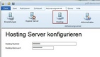 Hosting - Einstellungen