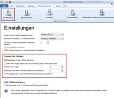 Regelmäßige Online Prüfung konfigurieren&nbsp;