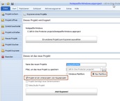 Unterprojekt kopieren