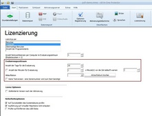 Demoversion konfigurieren &nbsp;