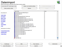 Dateinimport - Startdatei vlcportable.exe