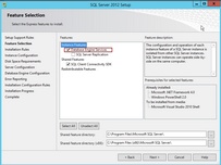 Select the feature to install